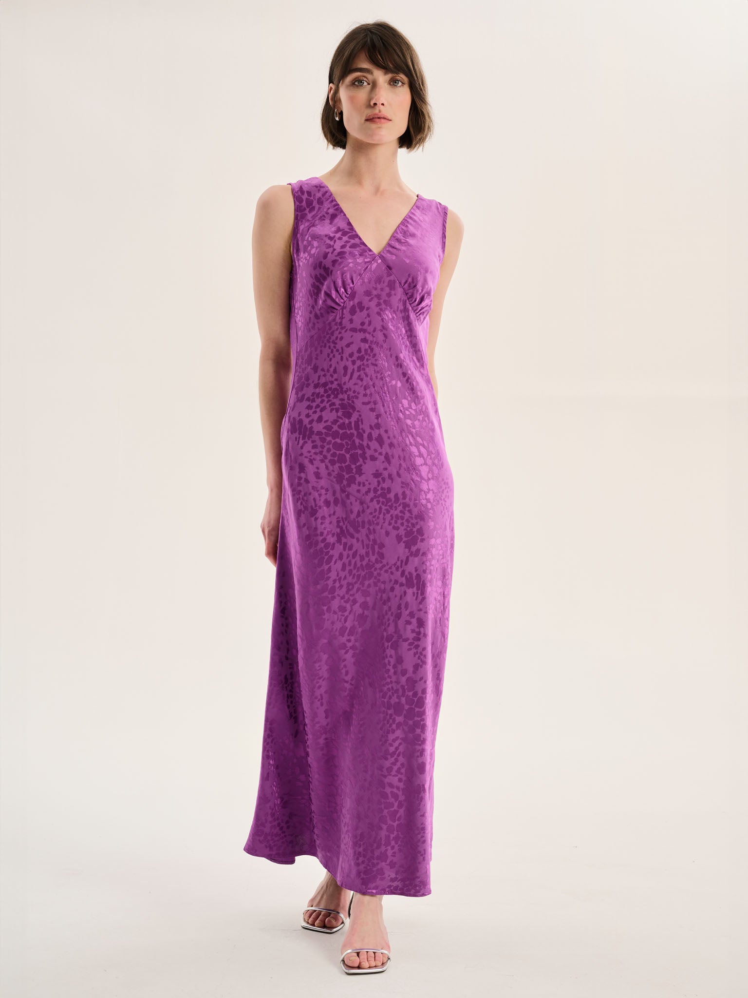 Iris Maxi Dress in Purple