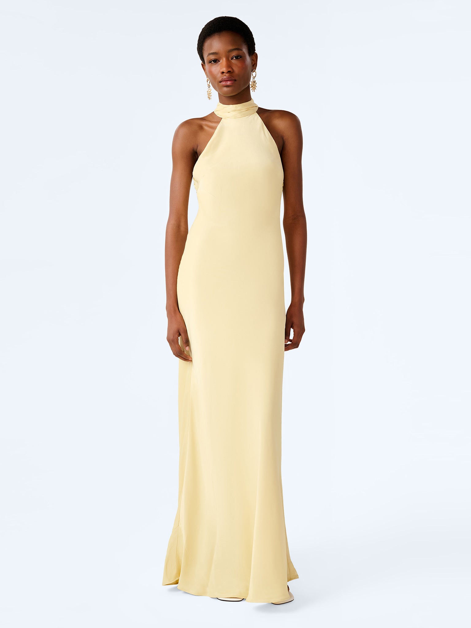 Milos Dress in Double Cream – OMNES