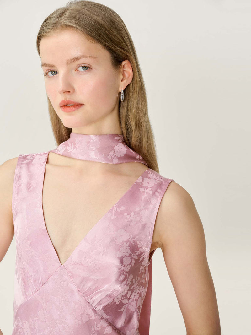 Scarlett Scarf in Bleached Mauve