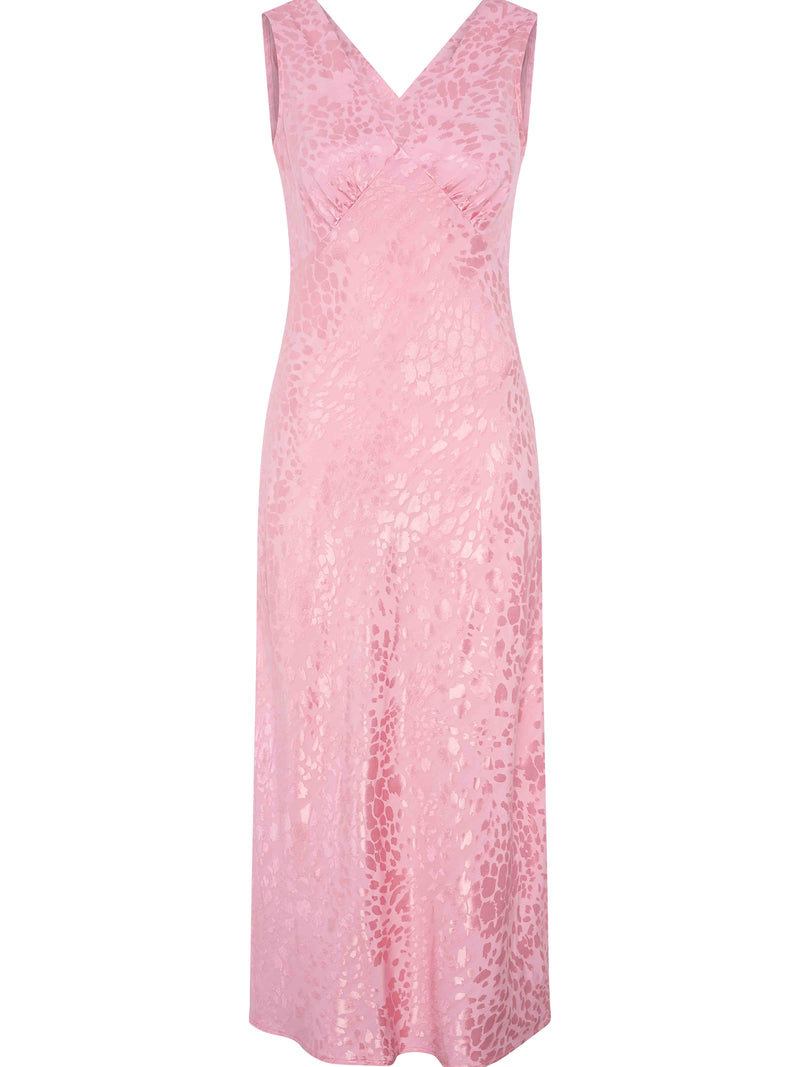 Iris Maxi Dress in Pink
