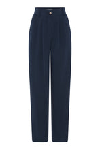 Load image into Gallery viewer, Cinnamon Straight Leg Trousers in Navy
