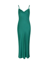 Load image into Gallery viewer, Riviera Midi Dress in Viridian Green