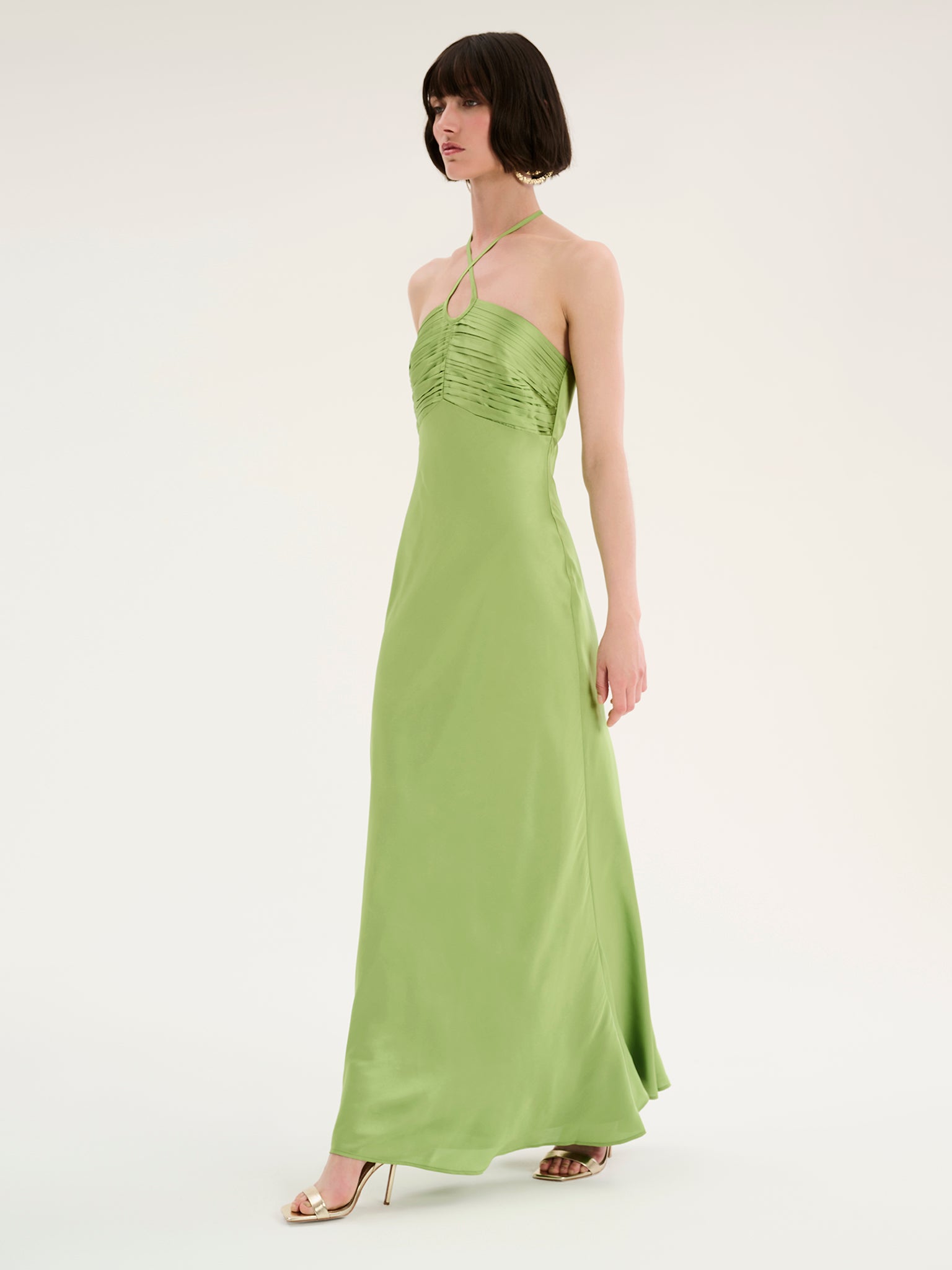 Cecilia Dress in Sage | OMNES | Ethical & Affordable Clothing | Shop Women's Dresses Cecilia Dress in Sage | OMNES | Ethical & Affordable Clothing | Shop Women's Dresses