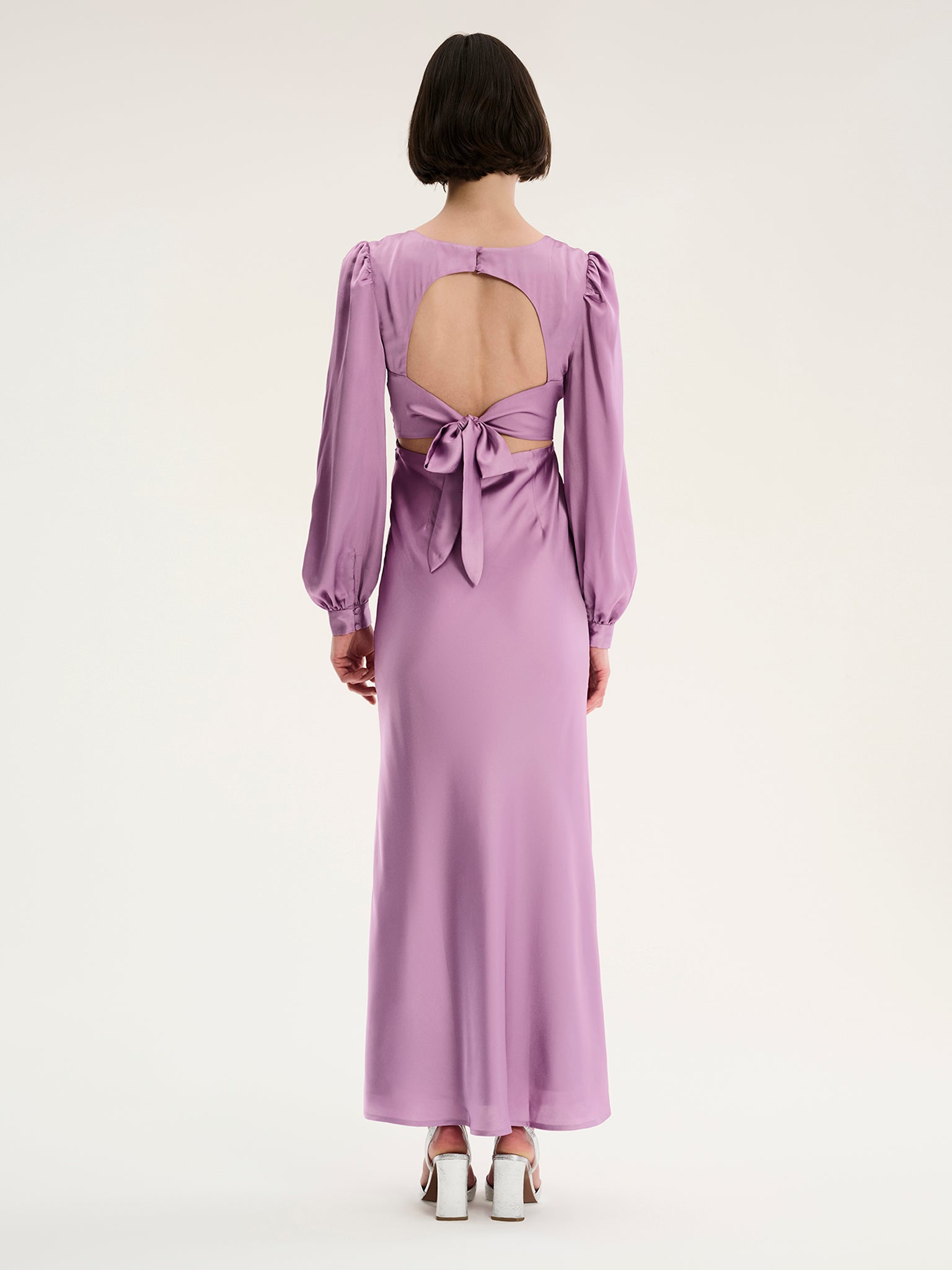 Francoise Dress in Lavender OMNES Francoise Dress in Lavender OMNES