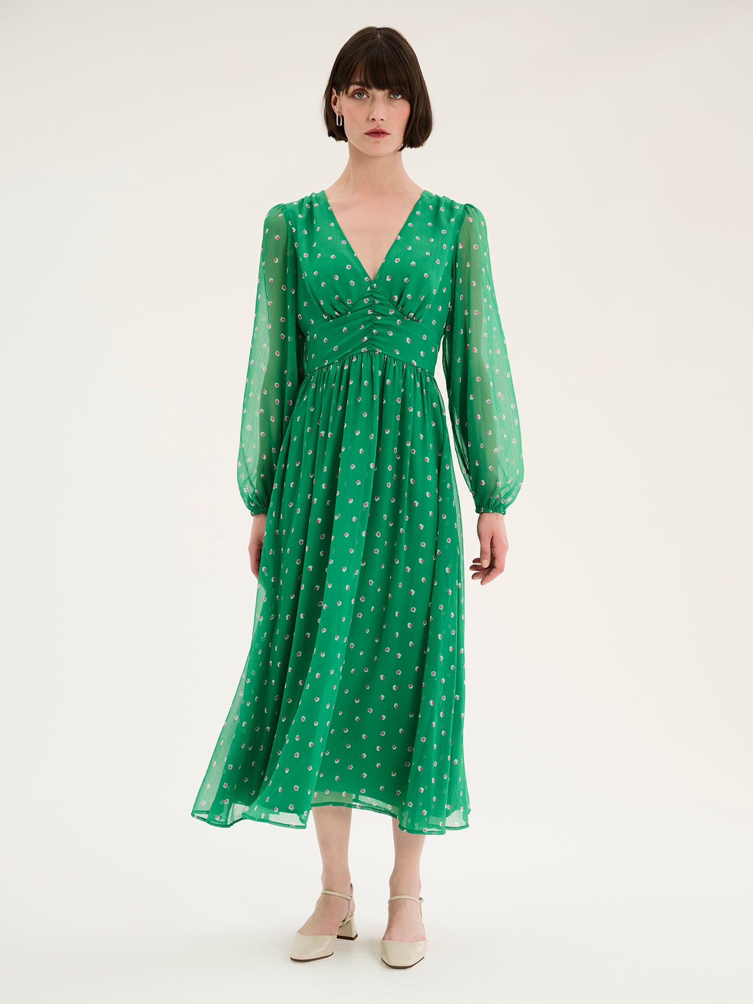 Gabriella Dress Mini Shape Print