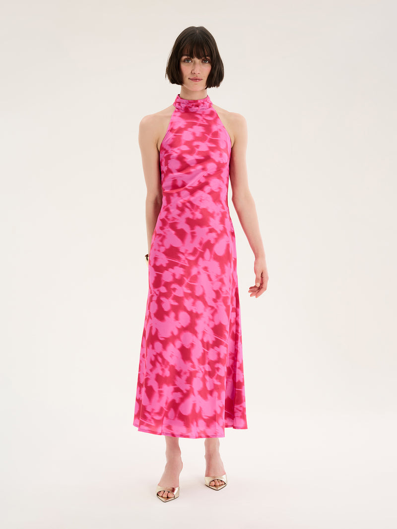 Seychelles Dress in Blurred Floral Print