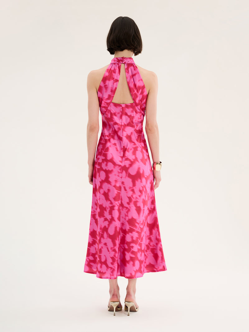 Seychelles Dress in Blurred Floral Print