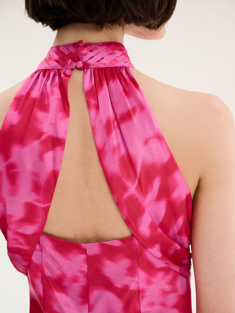 Seychelles Dress in Blurred Floral Print