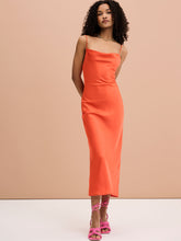 Load image into Gallery viewer, Riviera Midi Dress in Orange