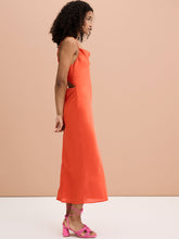 Load image into Gallery viewer, Riviera Midi Dress in Orange