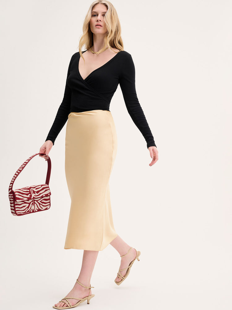 Stella Skirt in Gold