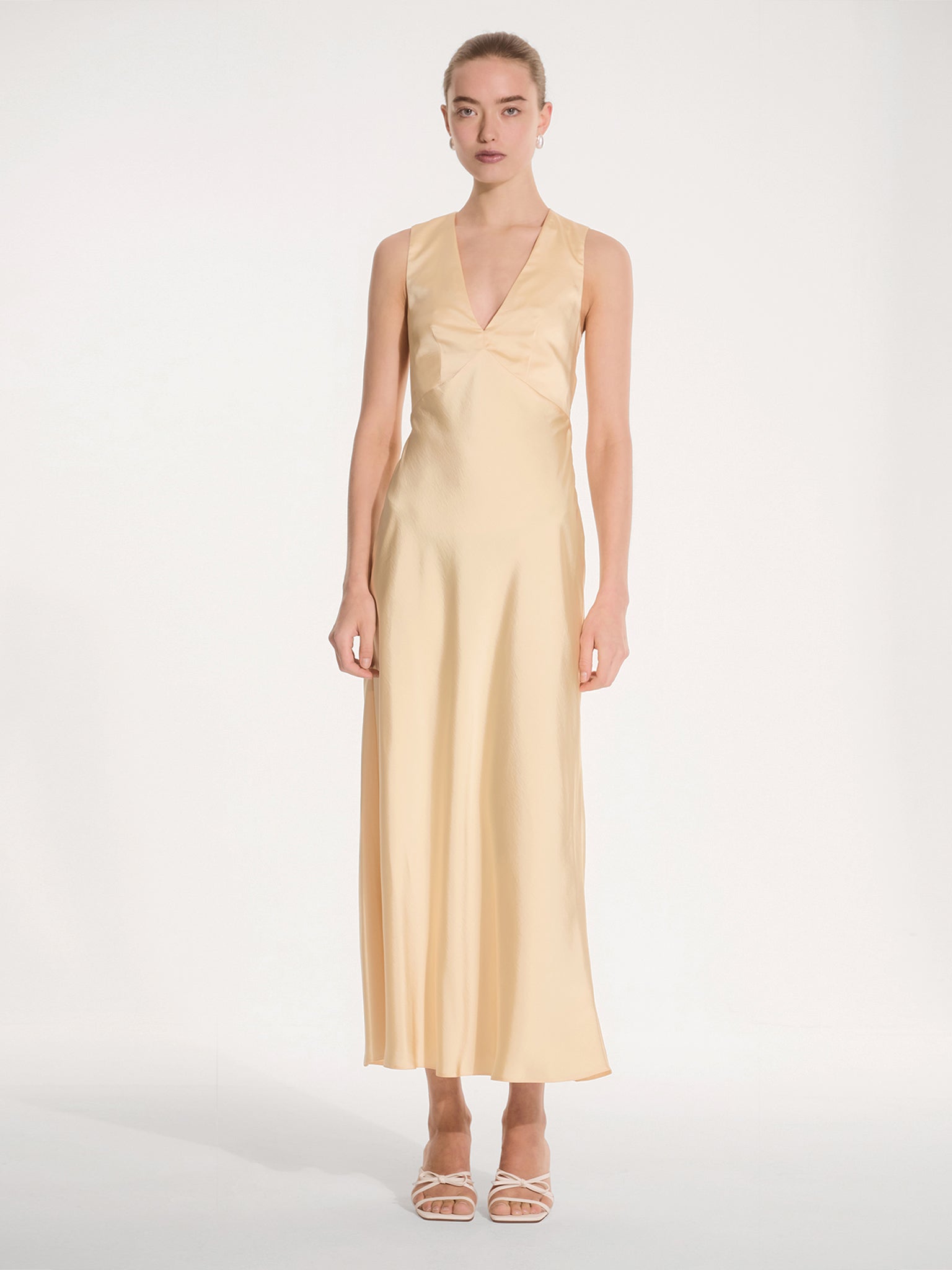 Nova Dress in Vintage Yellow - 16