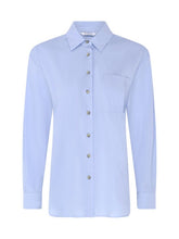 Load image into Gallery viewer, Haydon Boyfriend Shirt in Blue