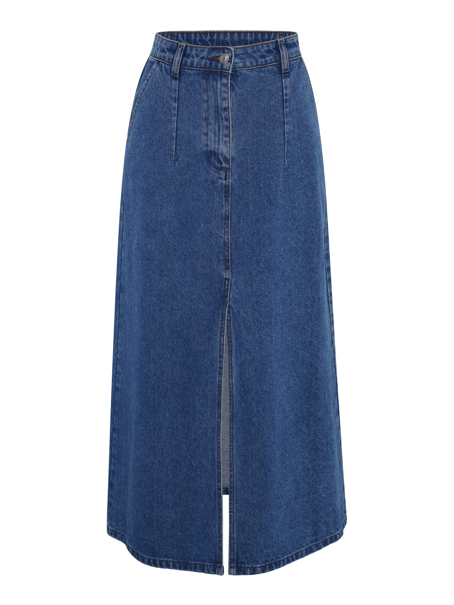 Olive Denim Skirt – OMNES
