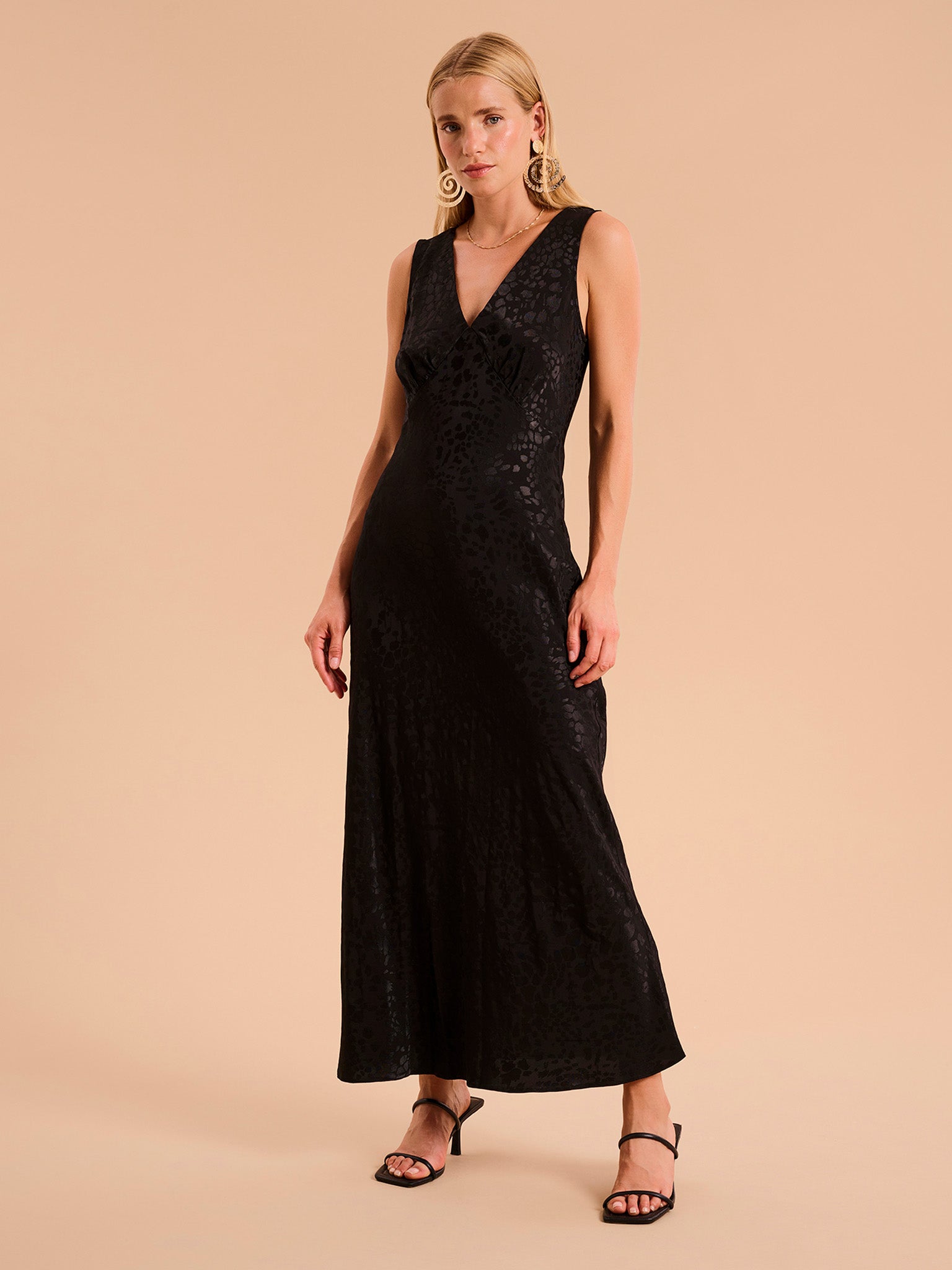 black iris dresses Midi Jacquard Dress in Vtg 60s Mod Print Color:Blvd Bleu bombshell The fitted