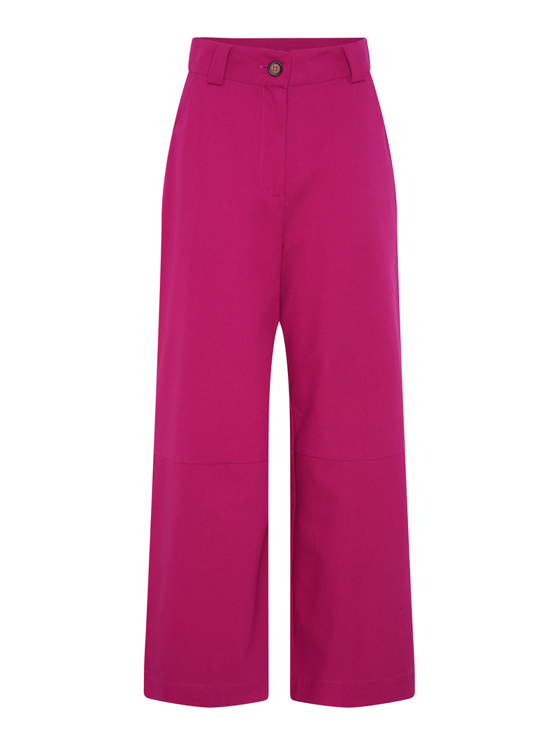 Tasmin Trouser in Magenta
