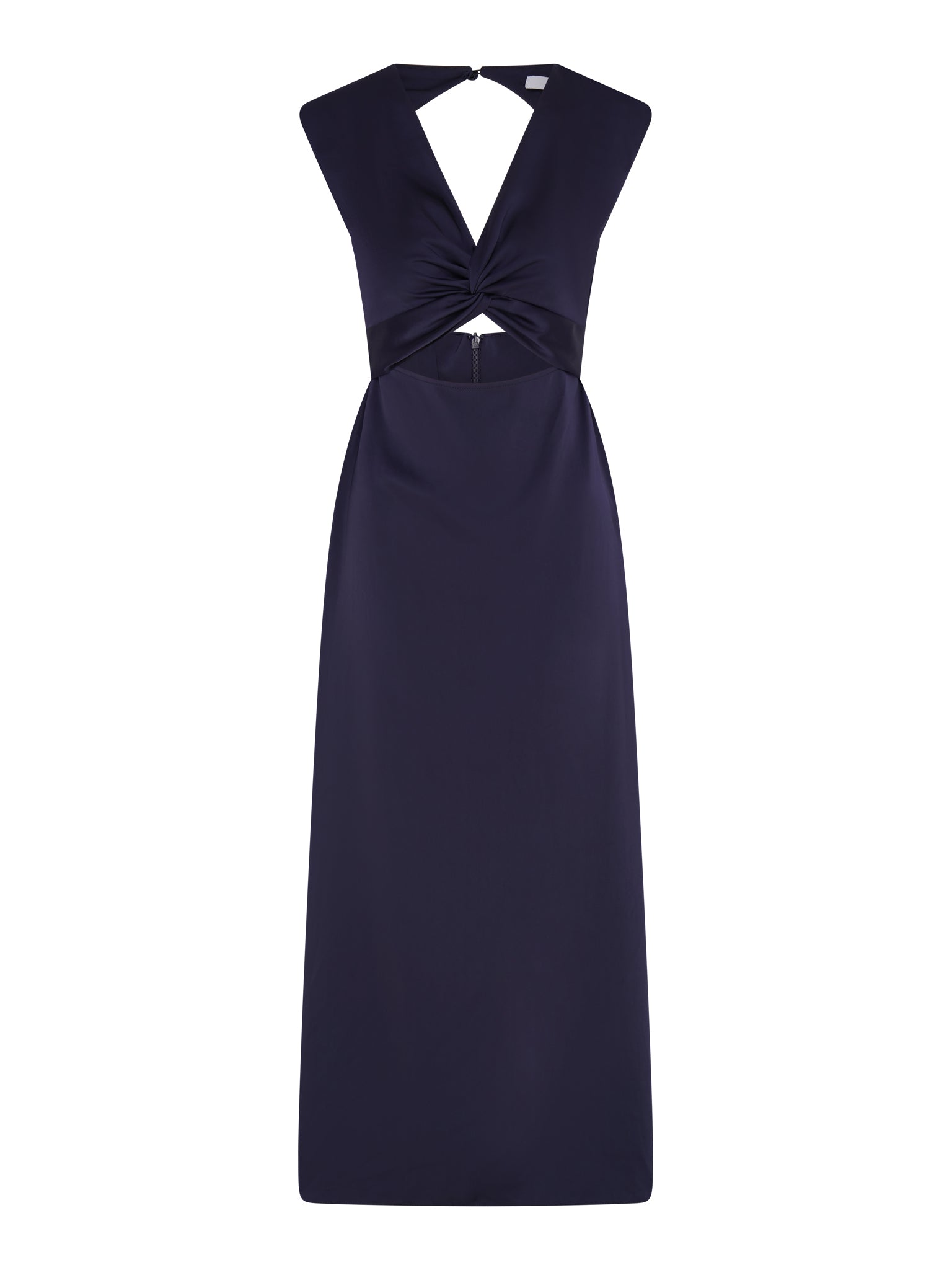 Marin Twist Front Dress in Navy | OMNES | Ethical & Affordable Clothing | Shop Women's Dresses Marin Twist Front Dress in Navy | OMNES | Ethical & Affordable Clothing | Shop Women's Dresses