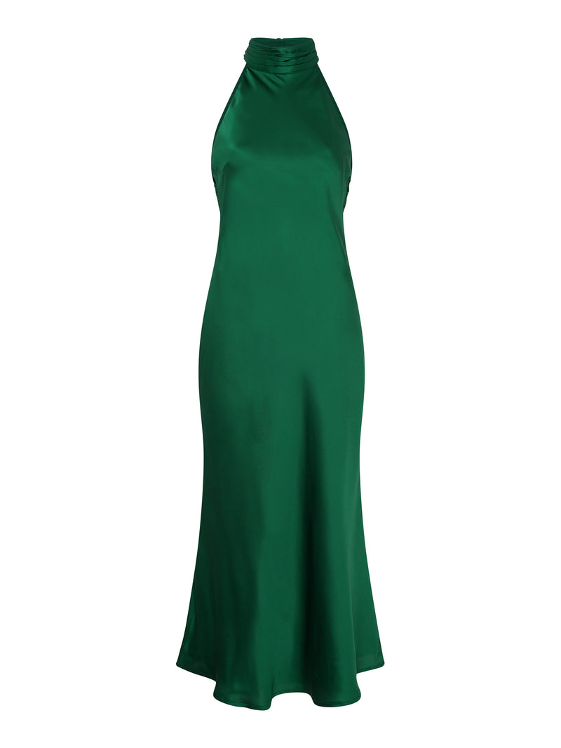 Seychelles Dress in Alpine Green