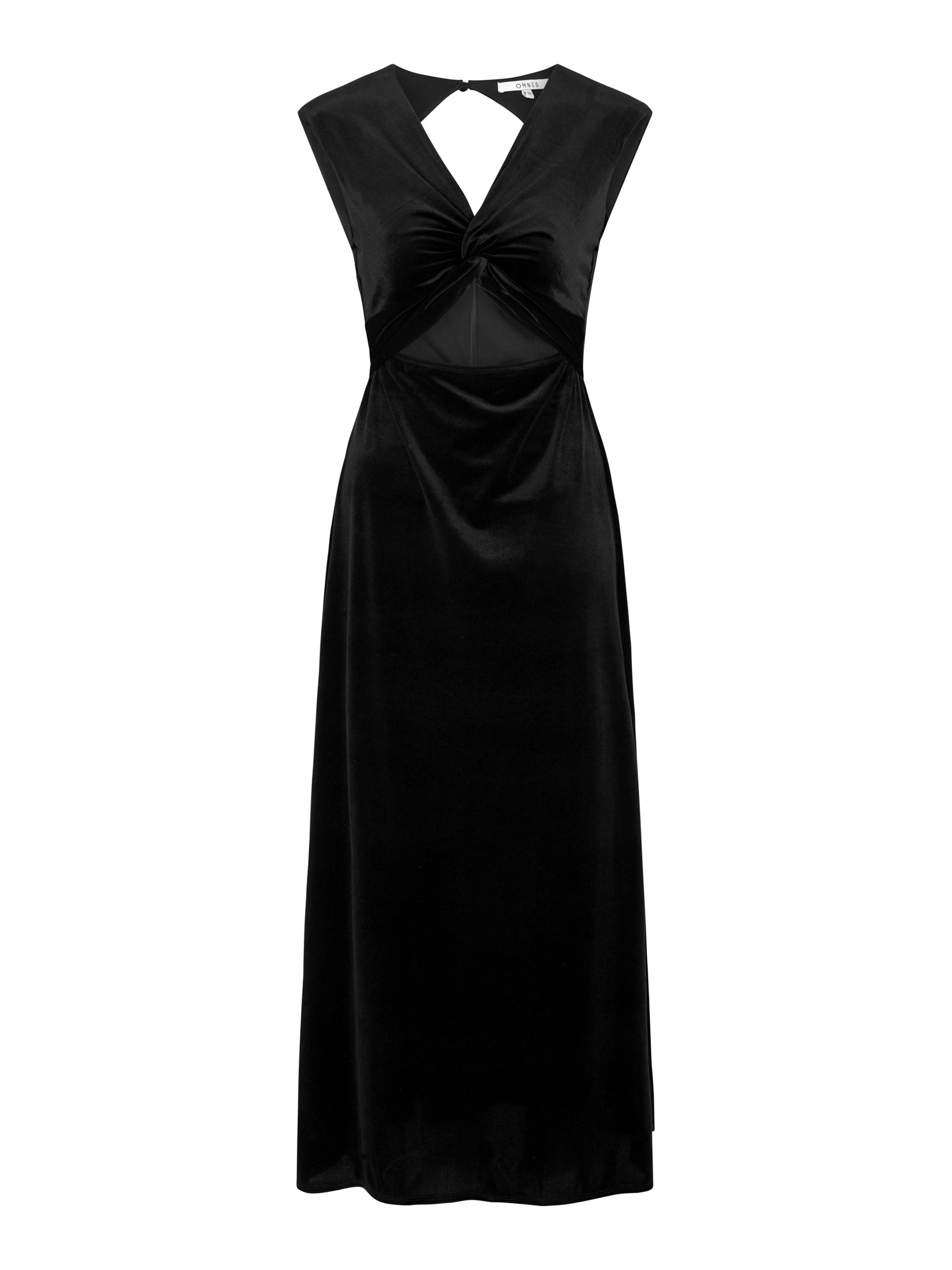 velvet black dress zara Marin Velvet Dress in Black | OMNES | Ethical & Affordable Clothing