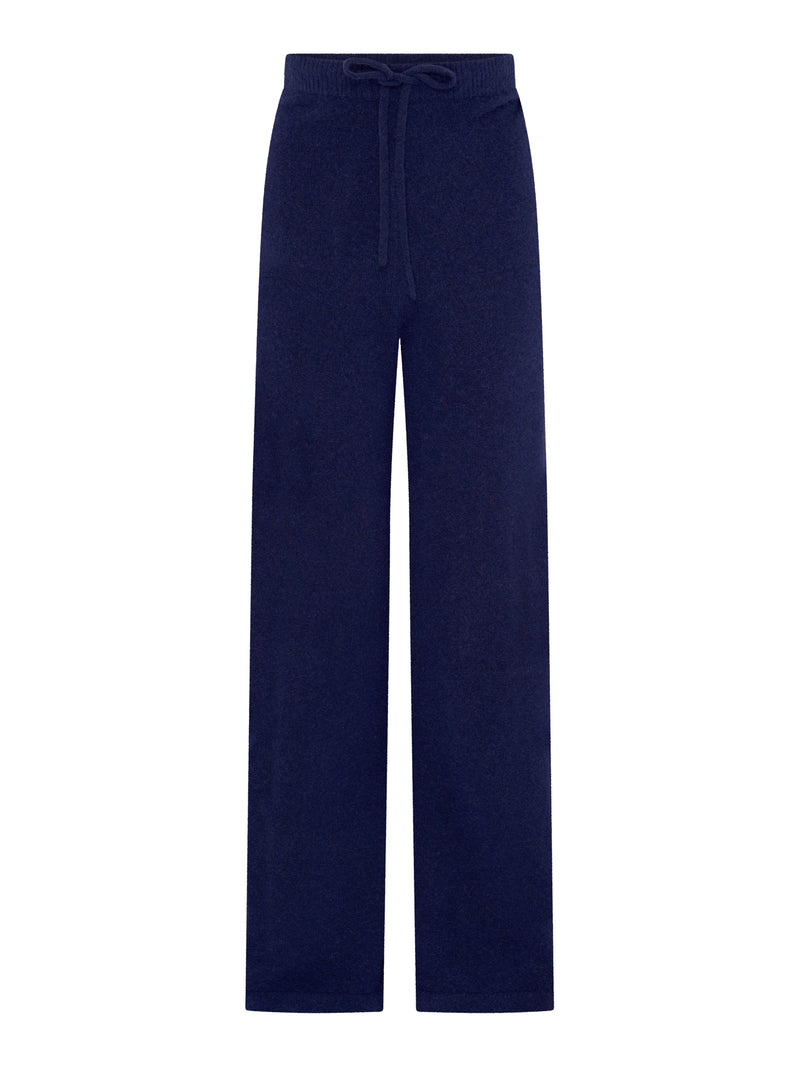 Kenny Knit Trouser in Navy