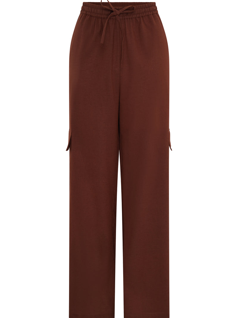 Frank Trouser in Chocolate