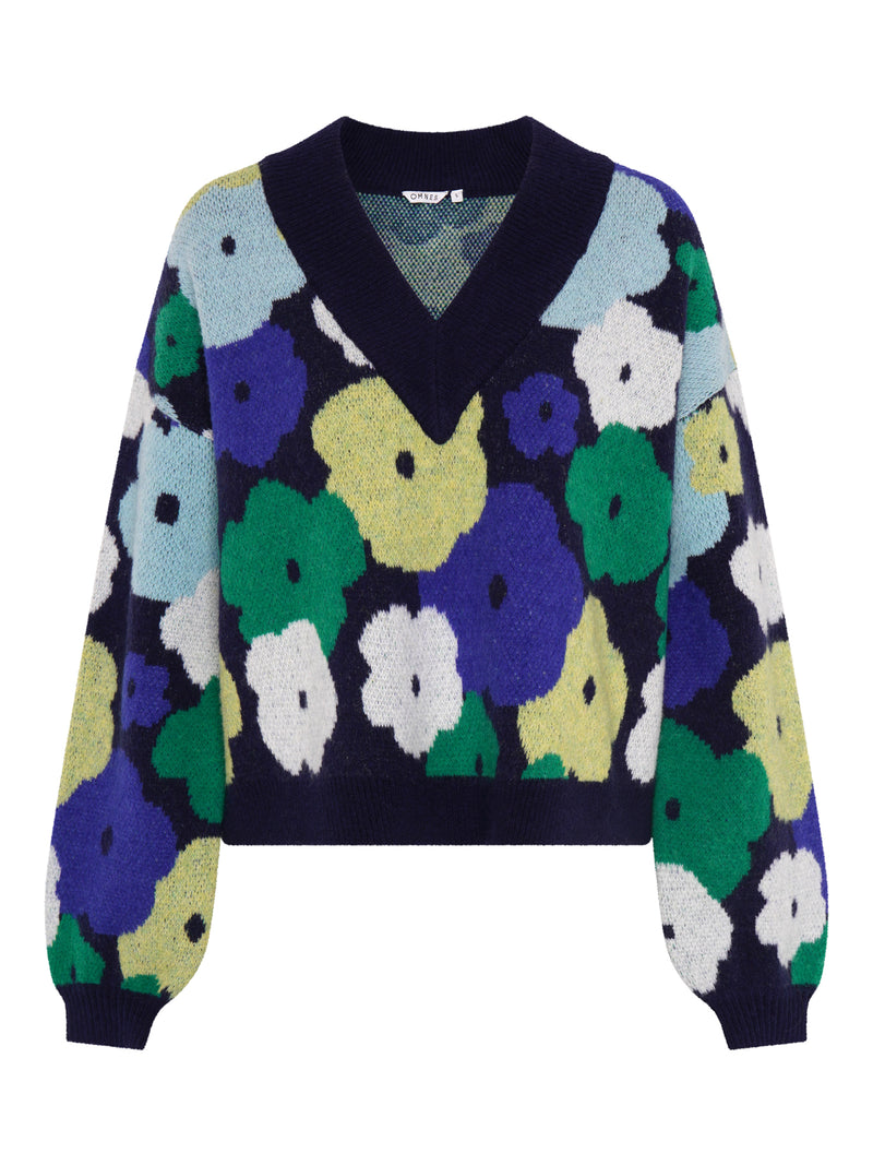 Ari Oversized Floral Jumper