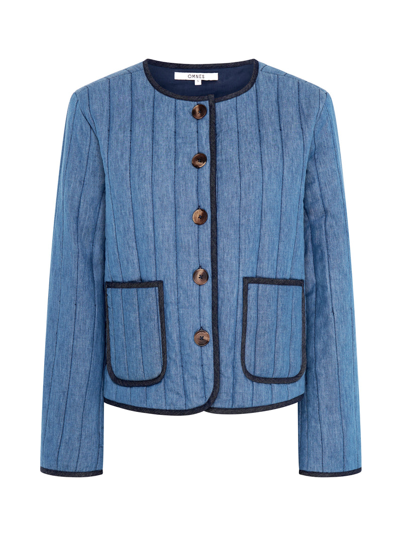 Piper Jacket in Blue