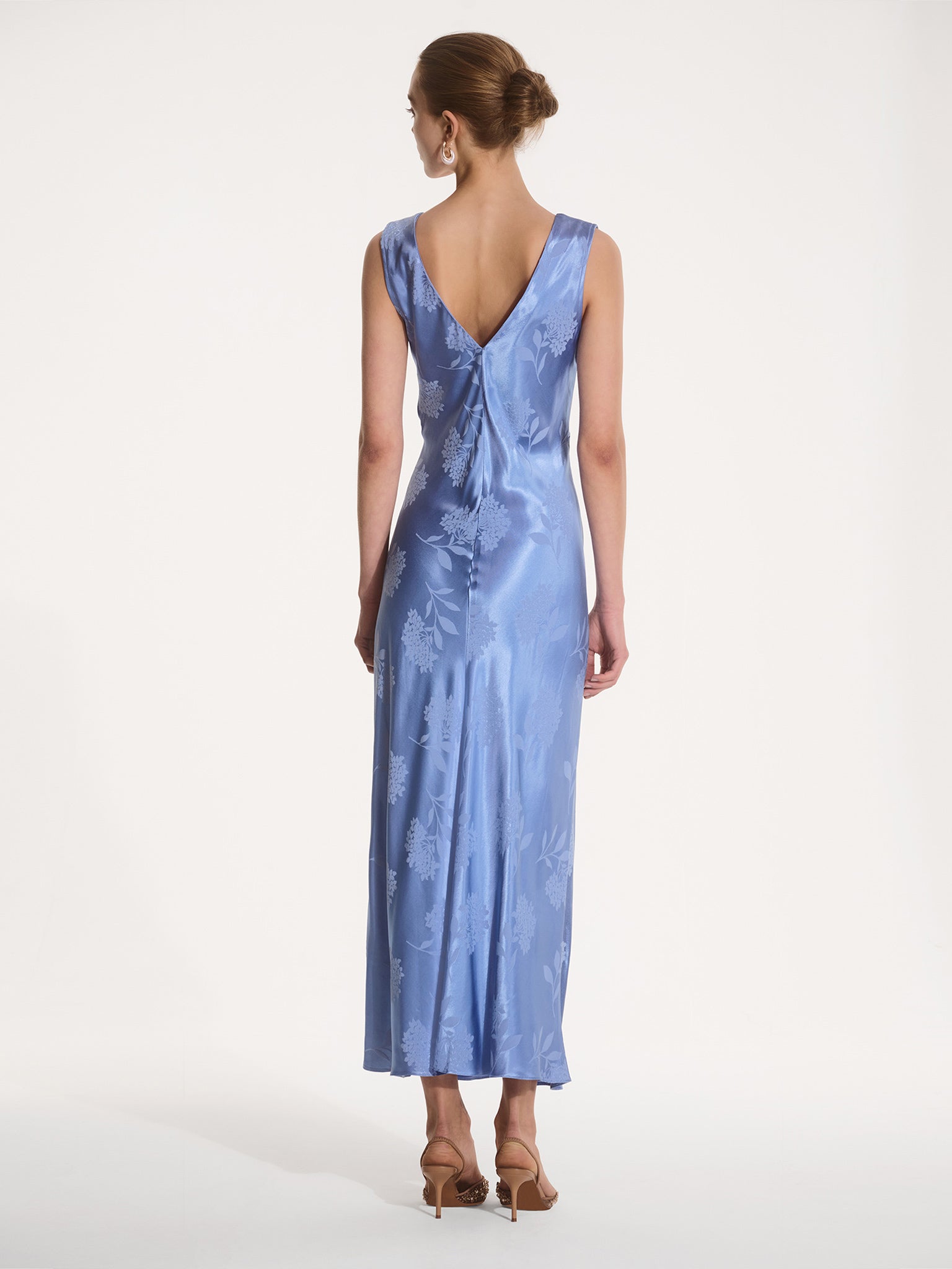 Iris Jacquard Dress in Blue - 20 Iris Jacquard Dress in Blue - 20