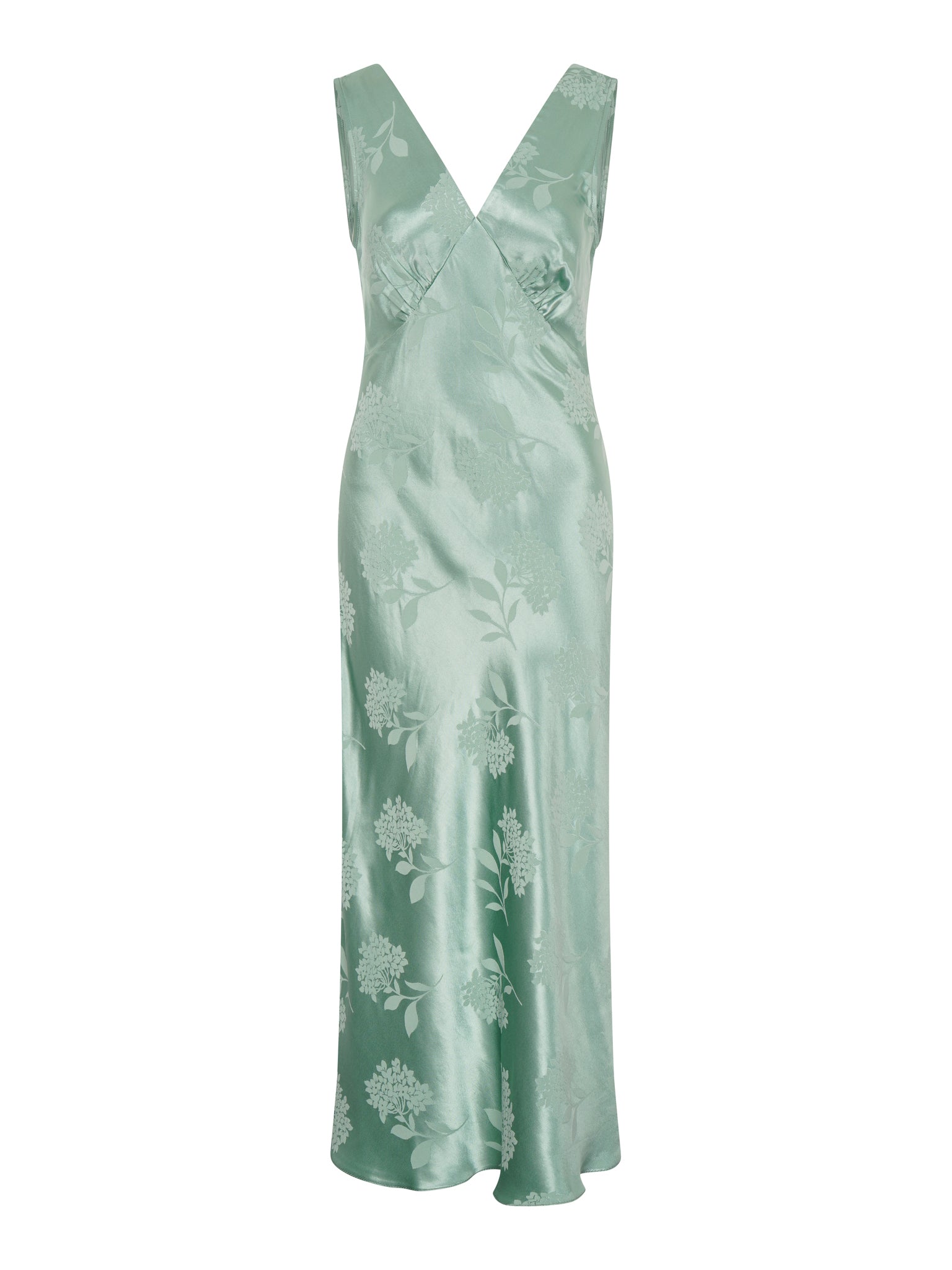 Iris Jacquard Dress in Sage - 24 Iris Jacquard Dress in Sage - 24