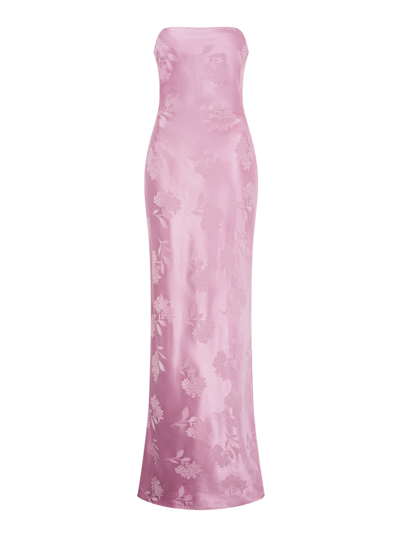 Amdra Maxi Dress in Vintage Pink