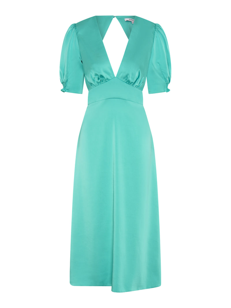Odette Dress in Turquoise