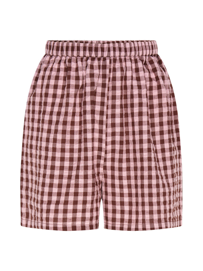 Joshua Checked Shorts