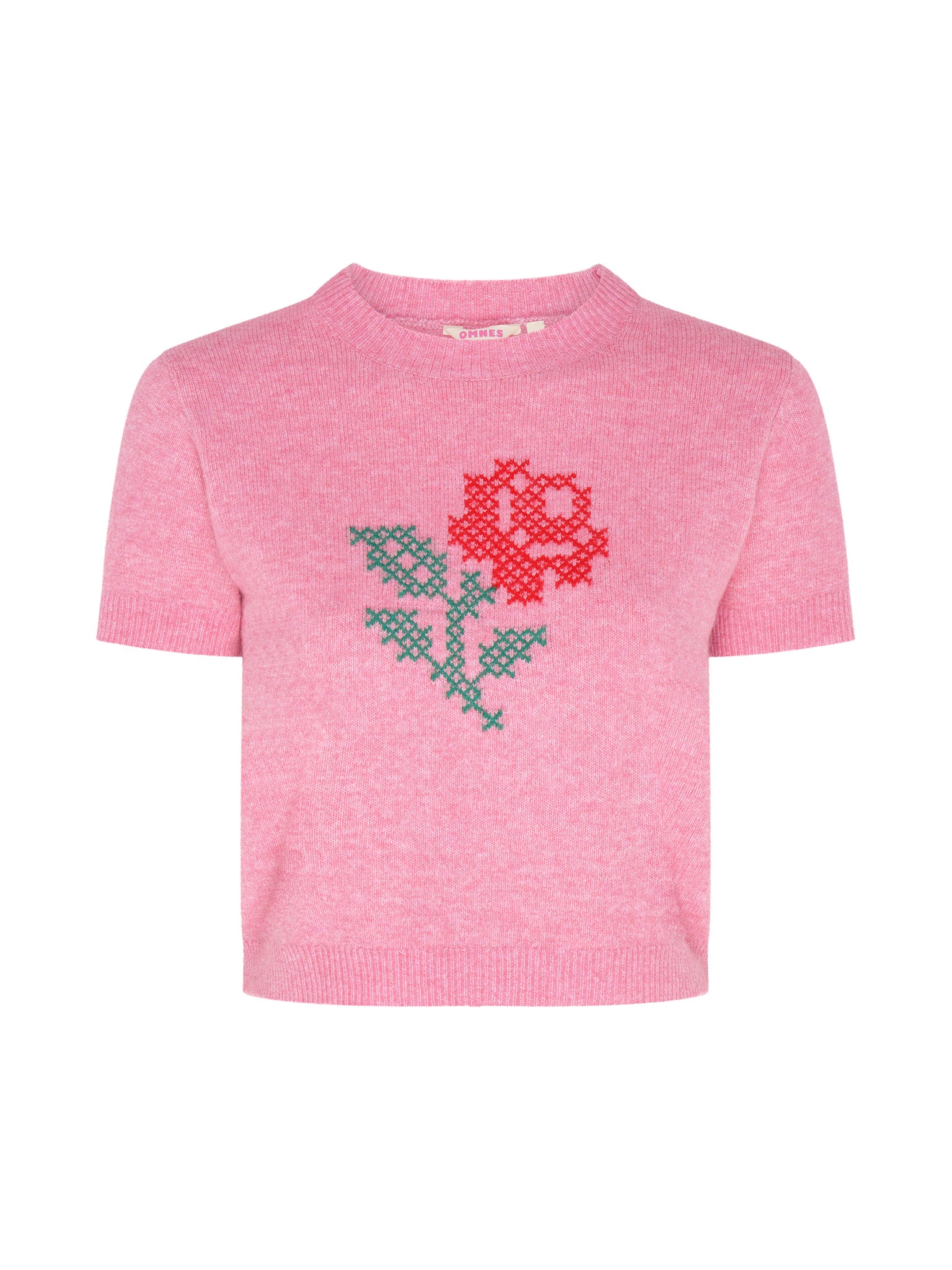 Lexi Rose Top in Pink | OMNES | Knitwear | Sustainable