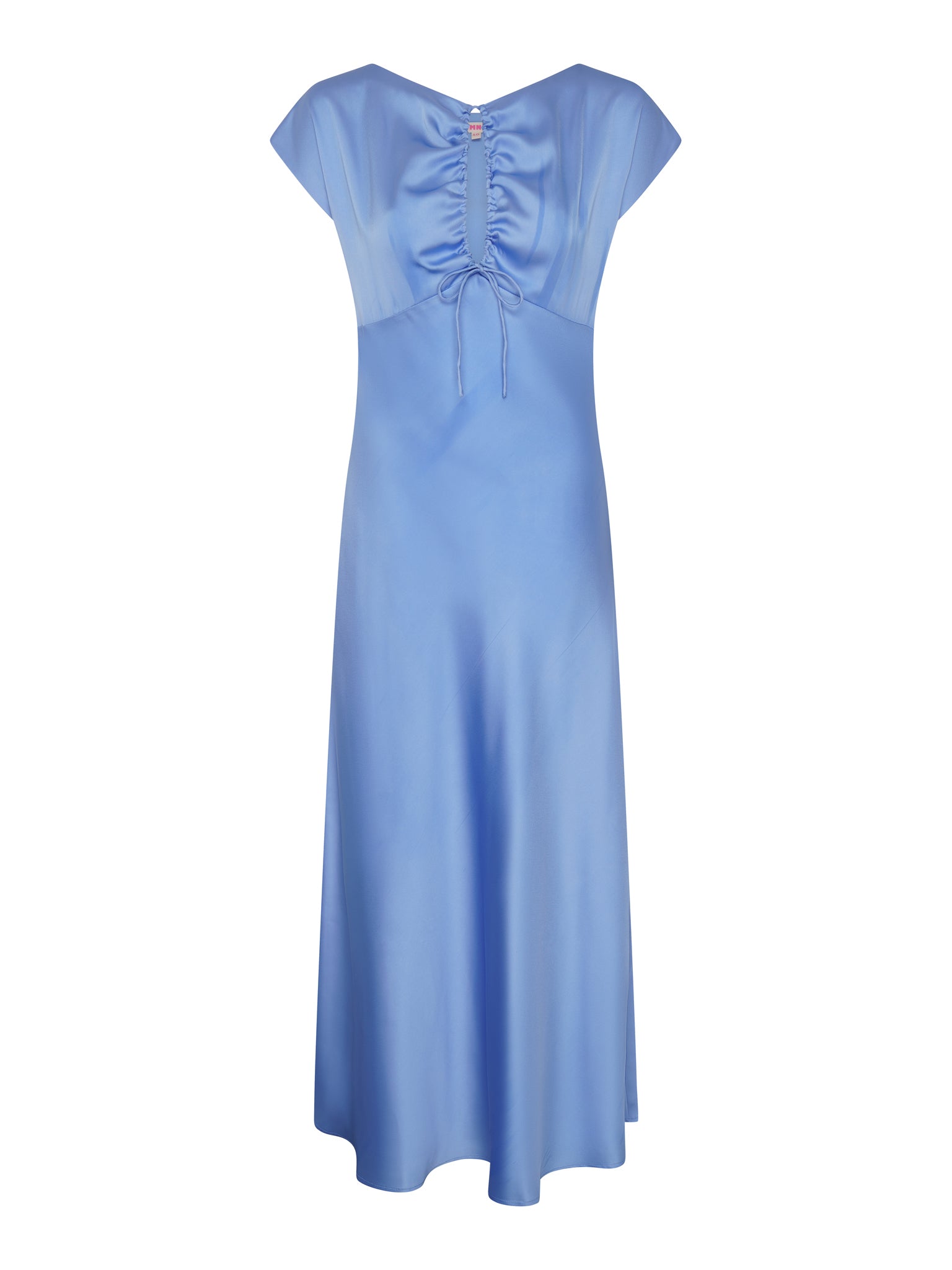 Lovette Dress in Vista Blue OMNES Lovette Dress in Vista Blue OMNES