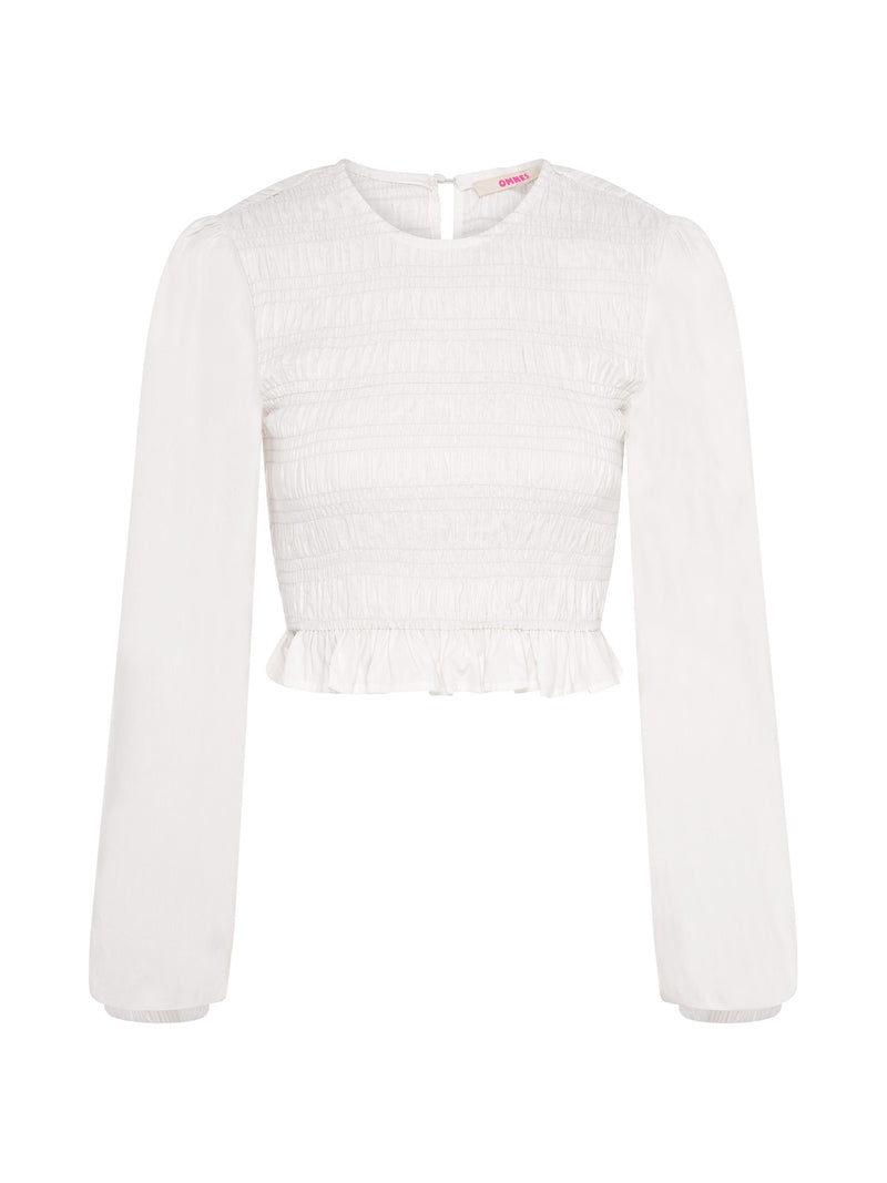 Kaloppe Top in White