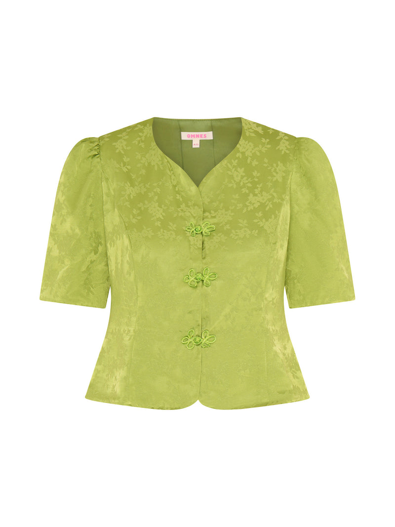 Lorelai Blouse in Lima Bean