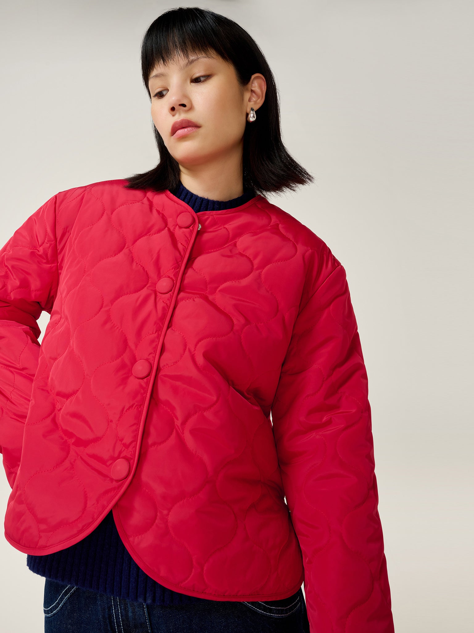 Addie Puffer in Red
