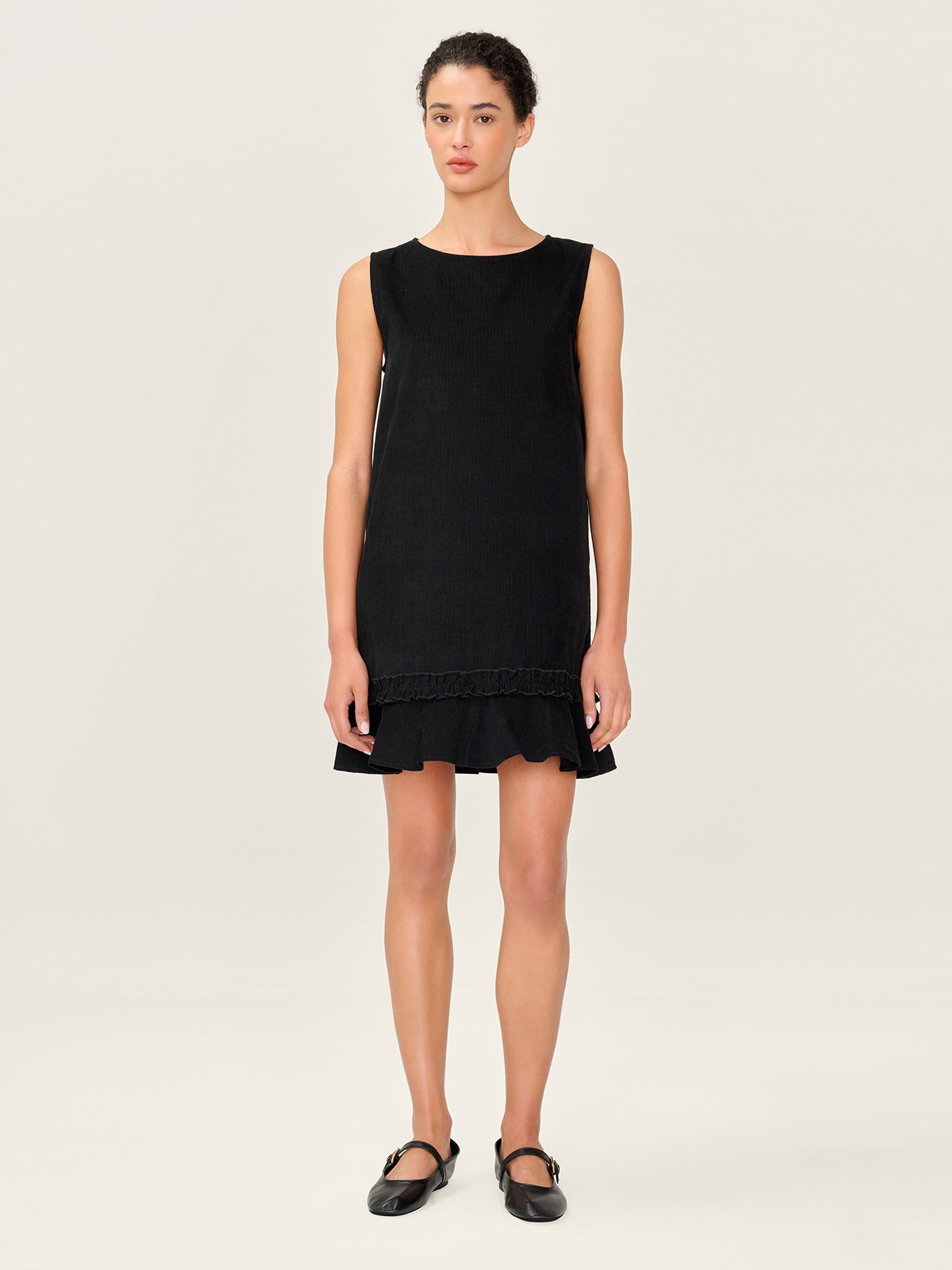 Adora Cord Dress in Black - 20 Adora Cord Dress in Black - 20