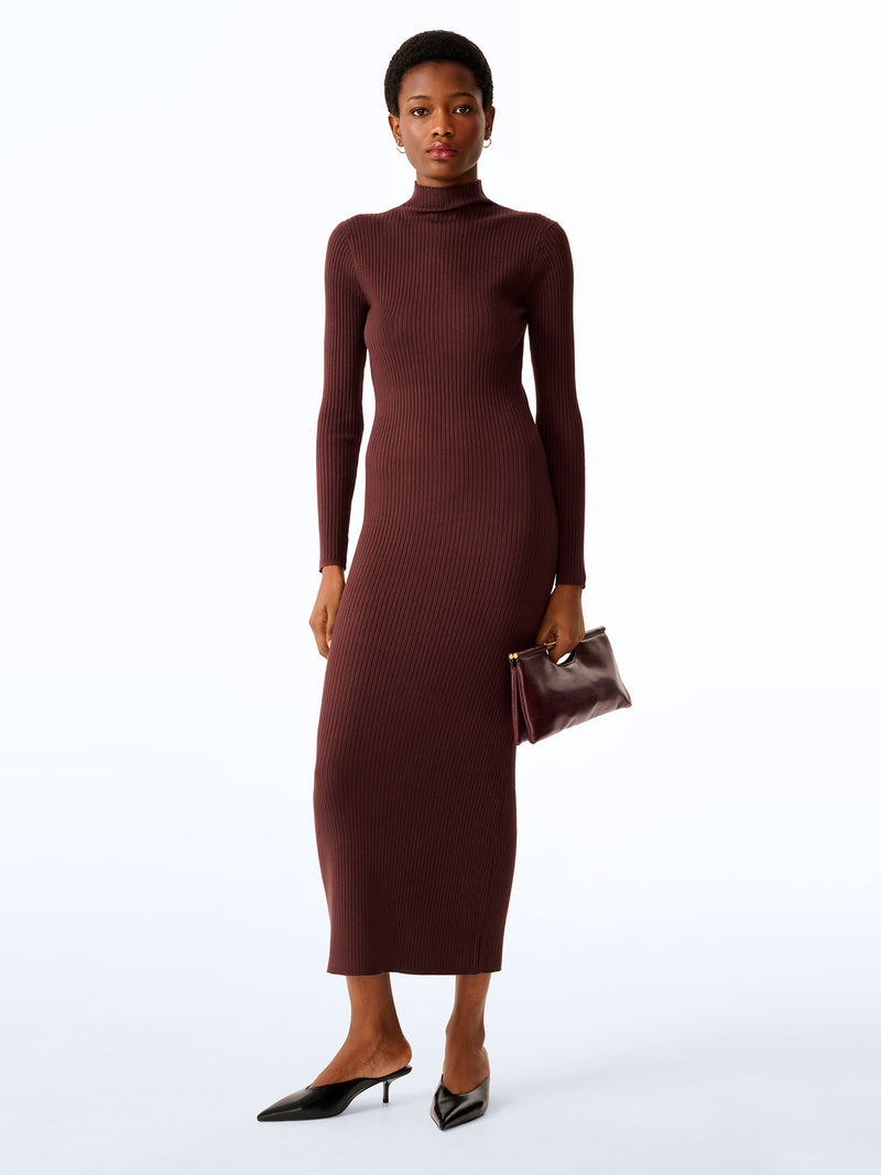 Albie Dress in Brown