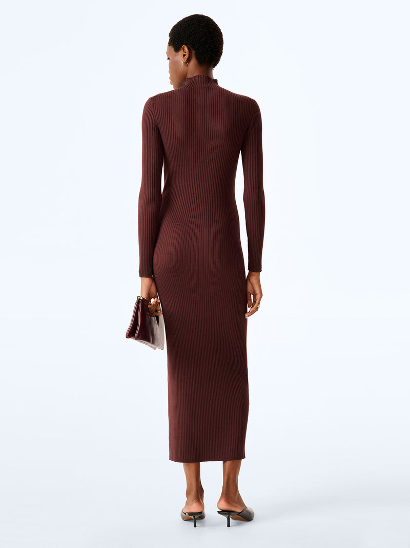 Albie Dress in Brown