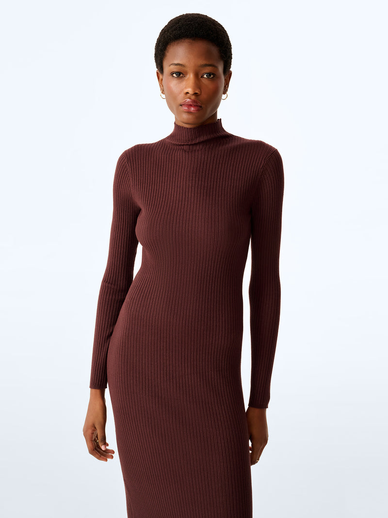 Albie Dress in Brown