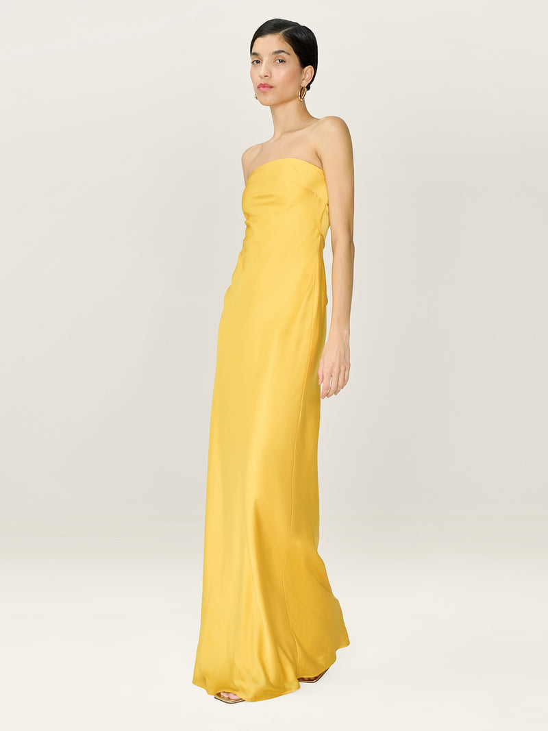 Amdra Dress in Eggyolk