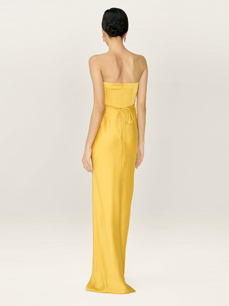 Amdra Dress in Eggyolk