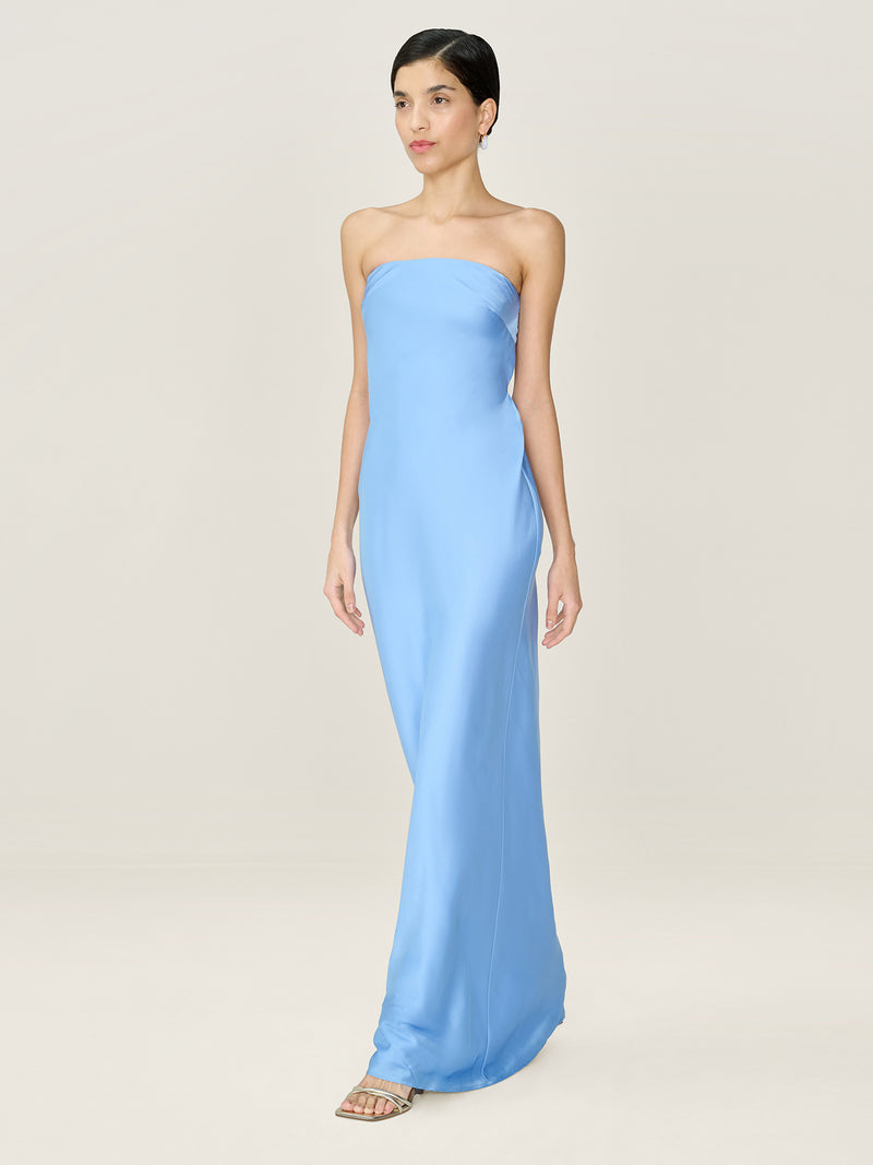 Amdra Dress in Vista Blue