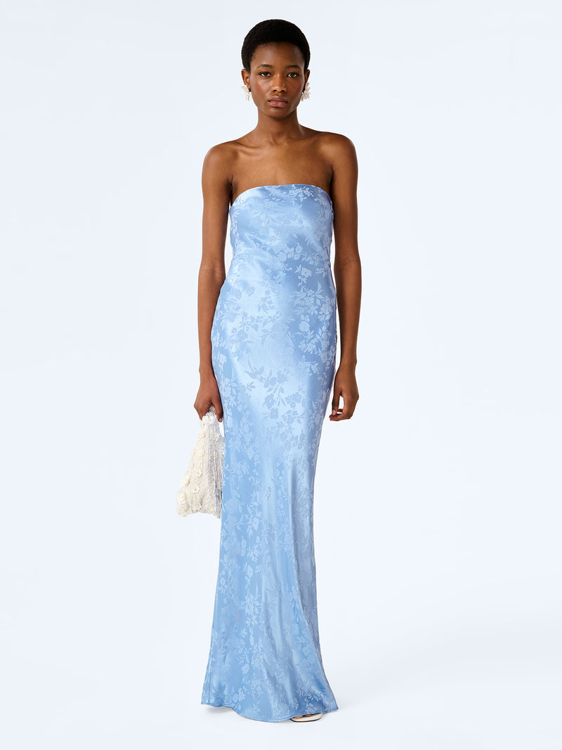 Iris Maxi Dress in Light Blue | OMNES | Ethical & Affordable Clothing | Shop Women's Dresses Iris Maxi Dress in Light Blue | OMNES | Ethical & Affordable Clothing | Shop Women's Dresses