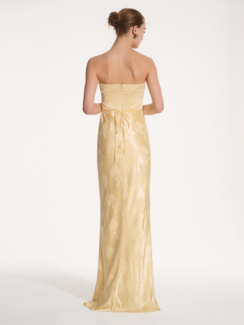 Yellow Maxi Dresses  OMNES