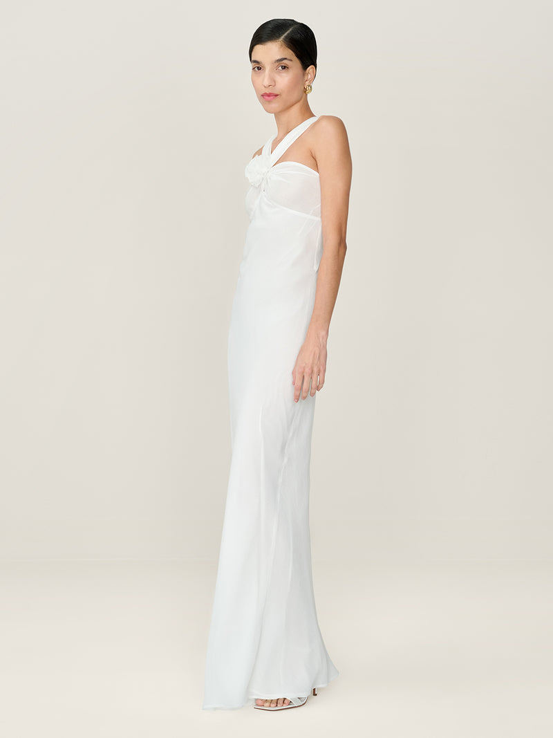 Amelie Dress in Ivory