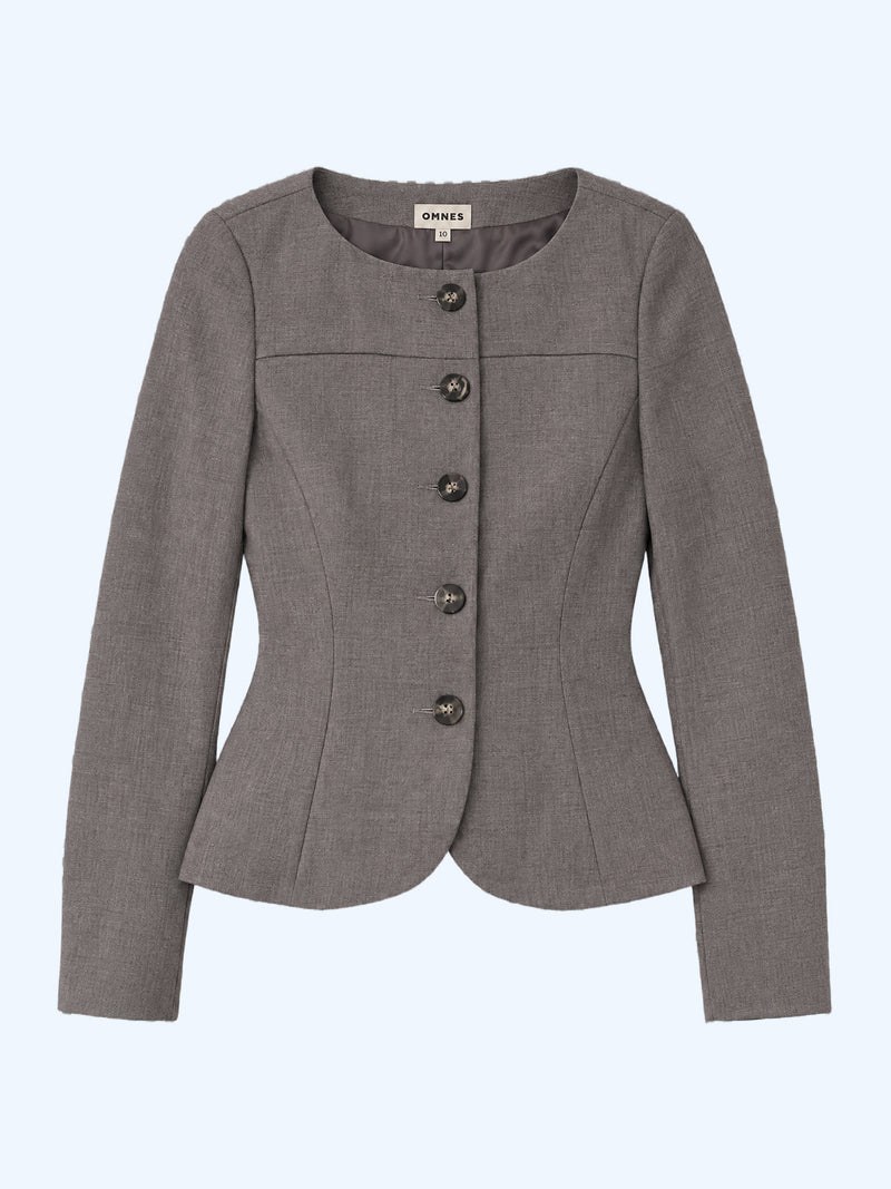 Andie Blouse in Grey