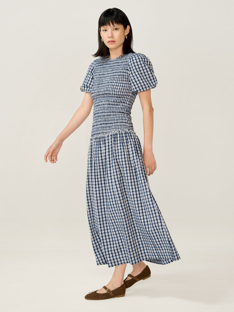 Aria Check Dress