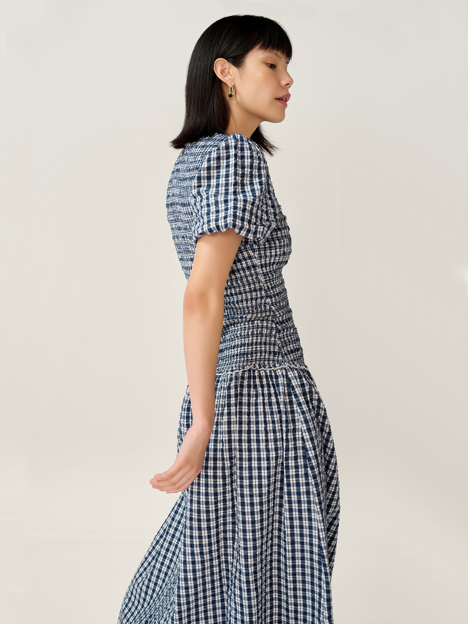 Aria Check Dress | OMNES | Ethical & Affordable Clothing | Shop Women's Dresses Aria Check Dress | OMNES | Ethical & Affordable Clothing | Shop Women's Dresses